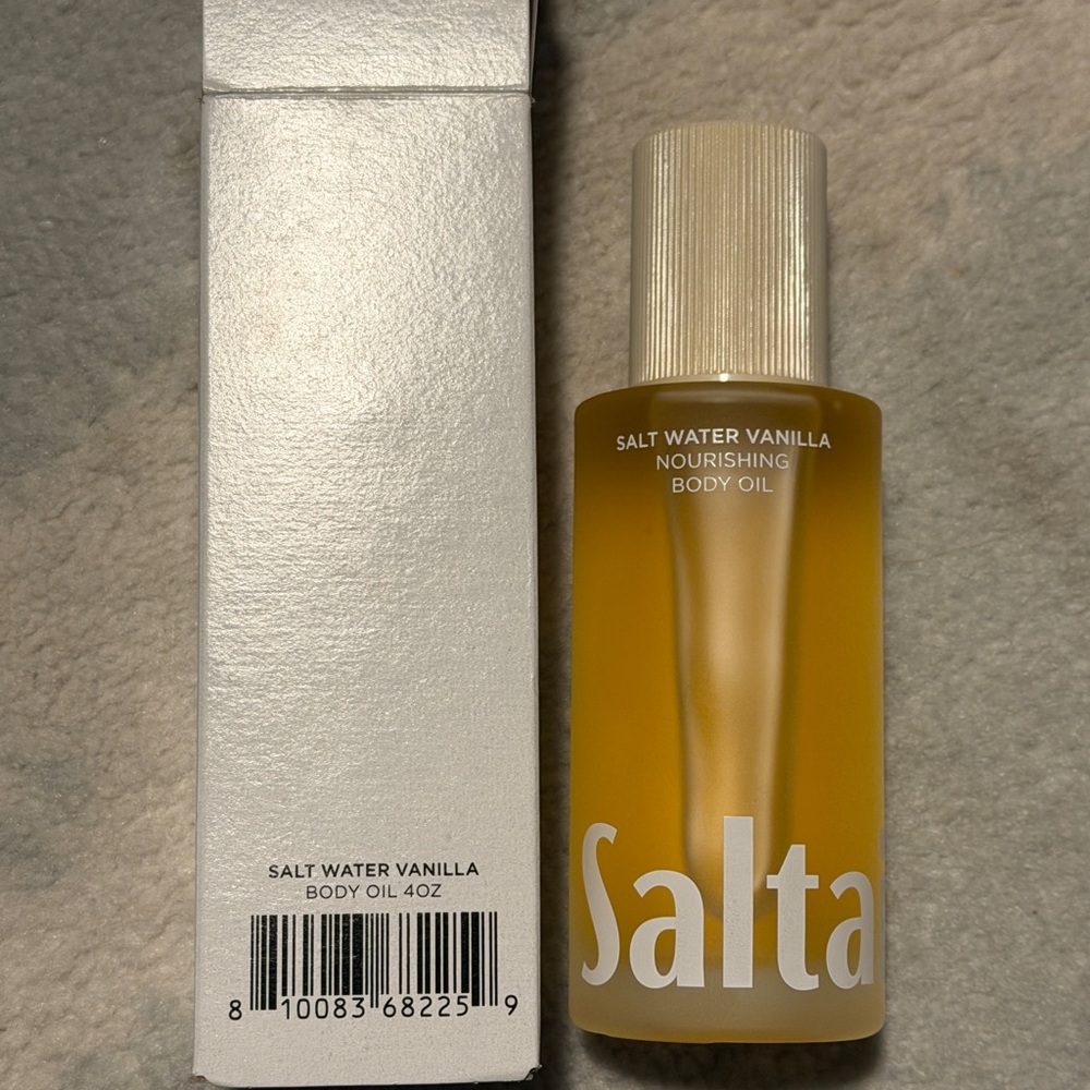 Salt Water Vanilla Nourishing Body Oil - Gold